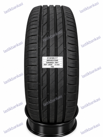 Bridgestone 215/55R17 Turanza T001  2. El Yaz Lastiği (2020) – 5 mm
