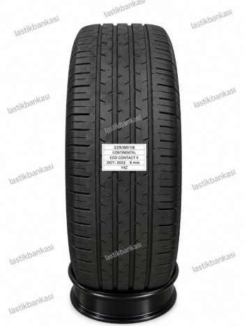 Continental 225/60R18 EcoContact 6  2. El Yaz Lastiği (2022) – 6 mm