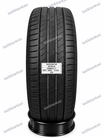 Michelin 225/50R18 Primacy 3  2. El Yaz Lastiği (2020) – 5 mm