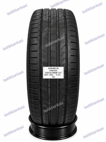 Hankook 235/45R18  Ventus Prime 4 EV 2. El Elektrikli Araç Yaz Lastiği (2022) – 4 mm
