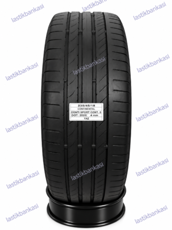 Continental 235/45R18 ContiSportContact 5  2. El Yaz Lastiği (2020) – 4 mm